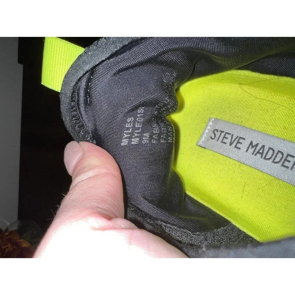 Steve Madden Myles NY90 Black Sneakers
